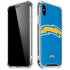 NFL Los Angeles Chargers Large Logo iPhone XS Max Clear Case