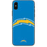 NFL Los Angeles Chargers Large Logo iPhone XS Skin