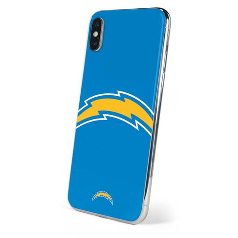 NFL Los Angeles Chargers Large Logo iPhone XS Skin