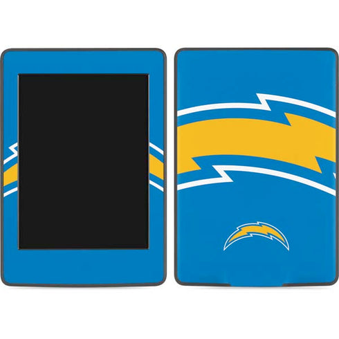 NFL Los Angeles Chargers Large Logo Amazon Kindle Skin