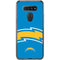 NFL Los Angeles Chargers Large Logo LG K51/Q51 Clear Case