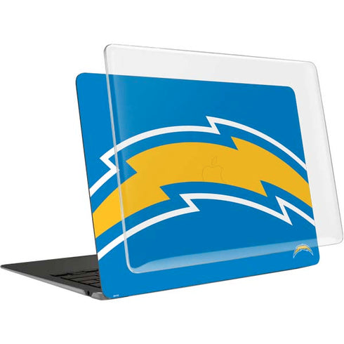 NFL Los Angeles Chargers Large Logo MacBook Air 13in M1 (2021) Case plus Skin