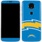 NFL Los Angeles Chargers Large Logo Moto E5 Plus Skin