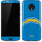 NFL Los Angeles Chargers Large Logo Moto G6 Skin
