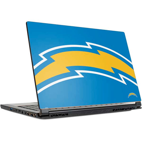 NFL Los Angeles Chargers Large Logo MSI GS65 Stealth Laptop Skin