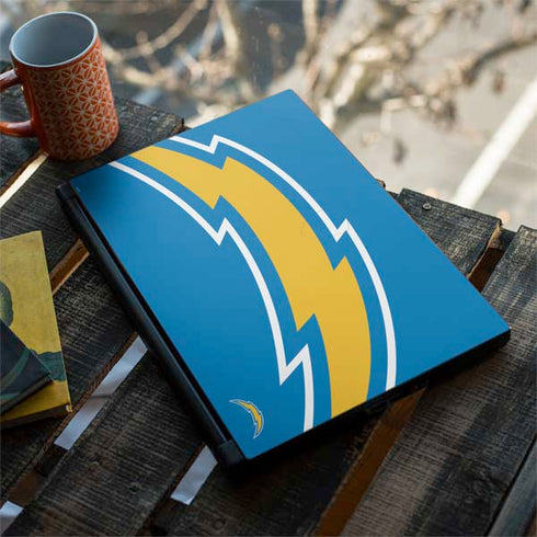 NFL Los Angeles Chargers Large Logo MSI GS65 Stealth Laptop Skin