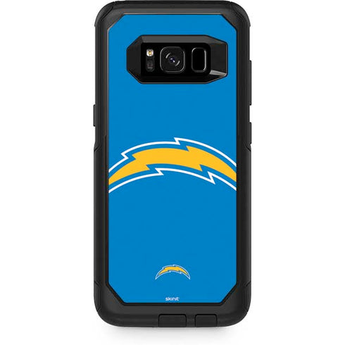 NFL Los Angeles Chargers Large Logo Otterbox Commuter Galaxy Skin