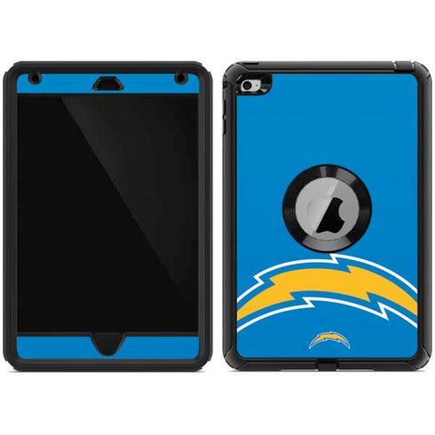 NFL Los Angeles Chargers Large Logo Otterbox Defender iPad Skin