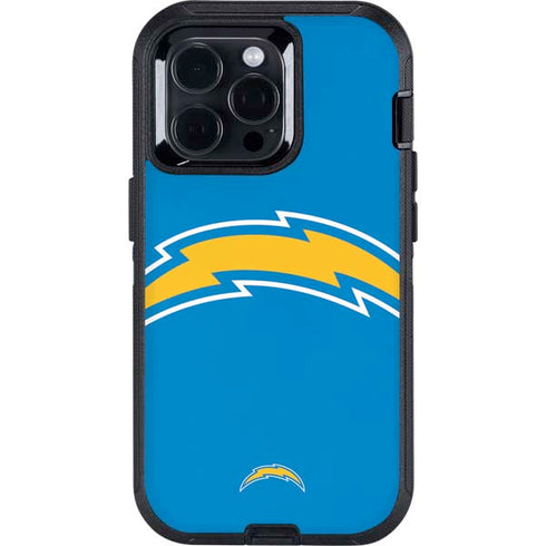 NFL Los Angeles Chargers Large Logo Otterbox Defender iPhone Skin