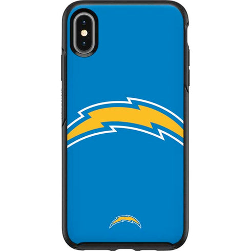 NFL Los Angeles Chargers Large Logo Otterbox Symmetry iPhone Skin