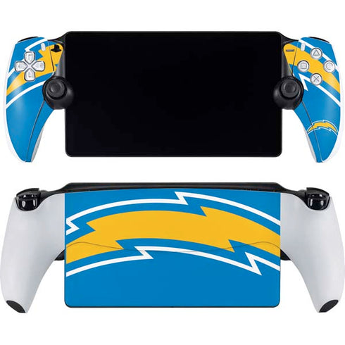 NFL Los Angeles Chargers Large Logo PlayStation Portal Remote Player Skin