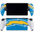 NFL Los Angeles Chargers Large Logo PlayStation Portal Remote Player Skin