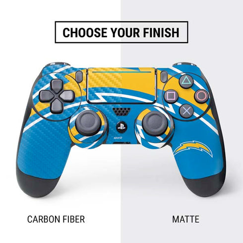 NFL Los Angeles Chargers Large Logo PS4 Slim Bundle Skin