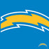 NFL Los Angeles Chargers Large Logo PS4 Slim Skin