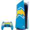 NFL Los Angeles Chargers Large Logo PS5 Bundle Skin