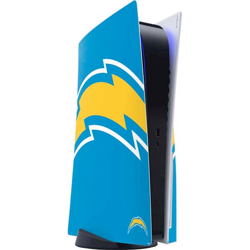 NFL Los Angeles Chargers Large Logo PS5 Console Skin