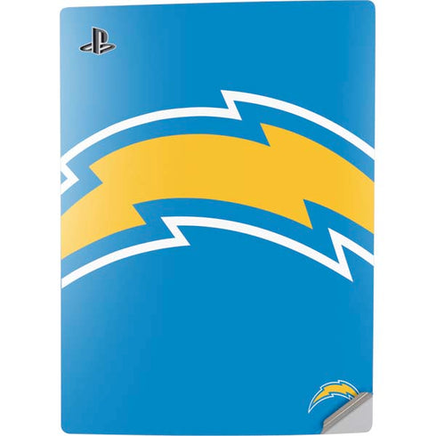 NFL Los Angeles Chargers Large Logo PS5 Digital Edition Console Skin