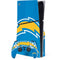 NFL Los Angeles Chargers Large Logo PS5 Slim Disk Bundle Skin