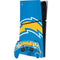 NFL Los Angeles Chargers Large Logo PS5 Slim Digital Edition Bundle Skin
