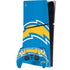NFL Los Angeles Chargers Large Logo PS5 Slim Digital Edition Bundle Skin