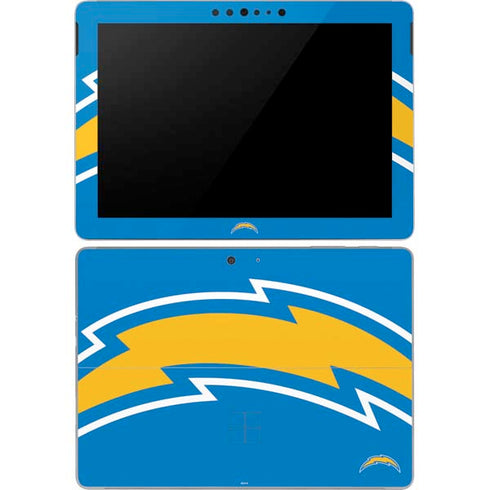 NFL Los Angeles Chargers Large Logo Surface Go Skin