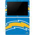 NFL Los Angeles Chargers Large Logo Surface Go Skin