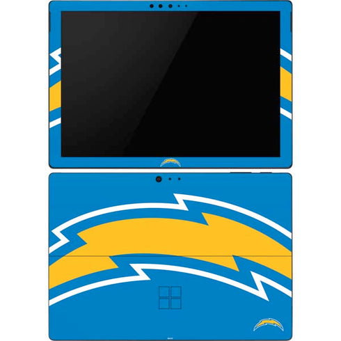 NFL Los Angeles Chargers Large Logo Surface Pro 6 Skin