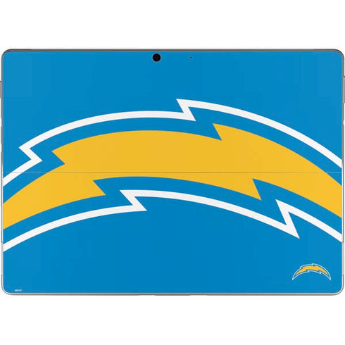 NFL Los Angeles Chargers Large Logo Surface Pro 8 Skin