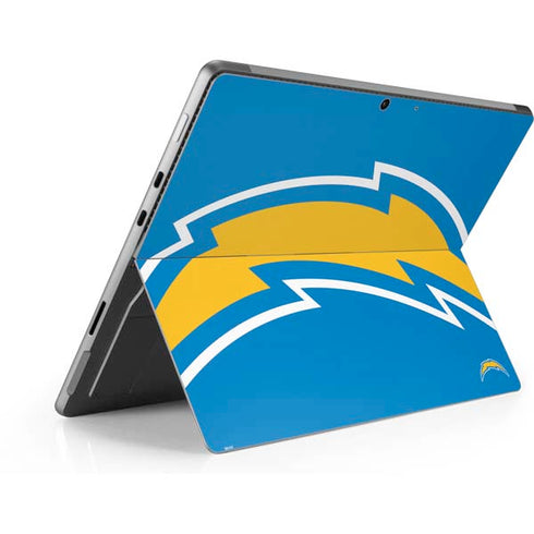 NFL Los Angeles Chargers Large Logo Surface Pro 8 Skin