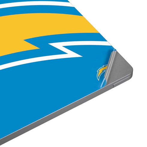 NFL Los Angeles Chargers Large Logo Universal Laptop 13in (10.6 x 7.6in) Skin