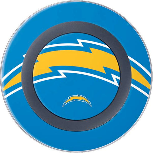 NFL Los Angeles Chargers Large Logo Wireless Charger Skin