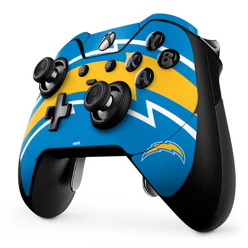 NFL Los Angeles Chargers Large Logo Xbox One Elite Controller Skin