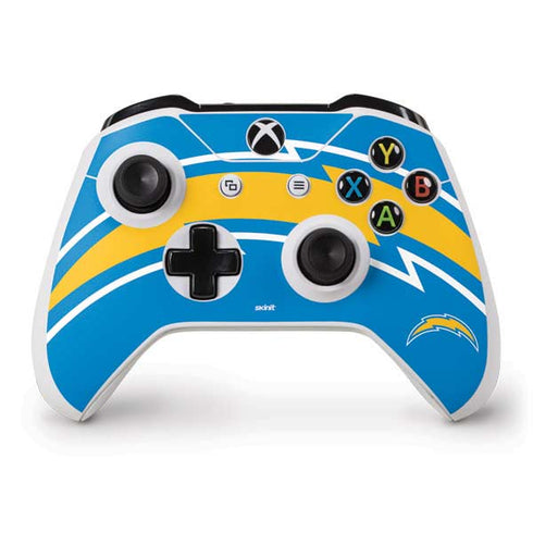 NFL Los Angeles Chargers Large Logo Xbox One S Controller Skin
