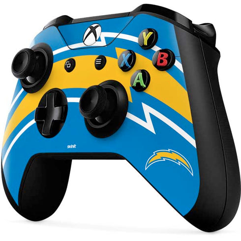 NFL Los Angeles Chargers Large Logo Xbox One X Controller Skin