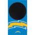 NFL Los Angeles Chargers Large Logo Xbox Series S Console Skin