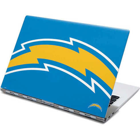 NFL Los Angeles Chargers Large Logo Yoga 910 2-in-1 14in Touch-Screen Skin