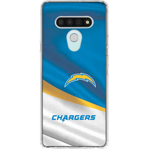 NFL Los Angeles Chargers LG Stylo 6 Clear Case