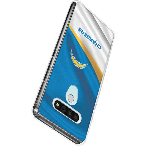 NFL Los Angeles Chargers LG Stylo 6 Clear Case