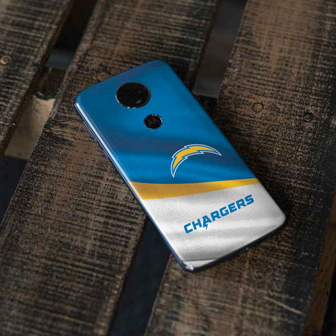 NFL Los Angeles Chargers Moto E5 Plus Skin