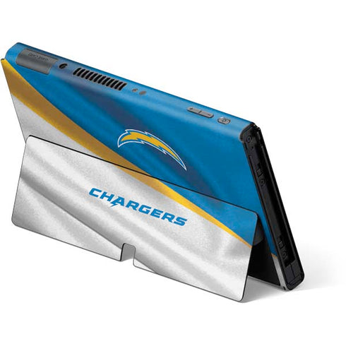 NFL Los Angeles Chargers Nintendo Switch OLED (2021) Skin