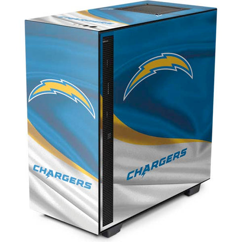 NFL Los Angeles Chargers NZXT H510 Compact ATX Mid-Tower Case Skin