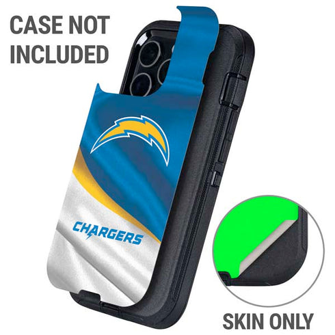NFL Los Angeles Chargers Otterbox Defender iPhone Skin