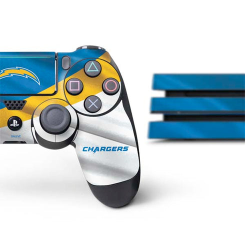 NFL Los Angeles Chargers PS4 Pro Bundle Skin