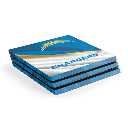 NFL Los Angeles Chargers PS4 Pro Console Skin