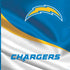 NFL Los Angeles Chargers PS4 Slim Skin