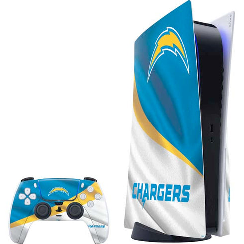 NFL Los Angeles Chargers PS5 Bundle Skin