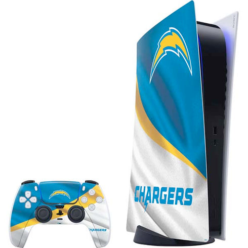 NFL Los Angeles Chargers PS5 Digital Edition Bundle Skin