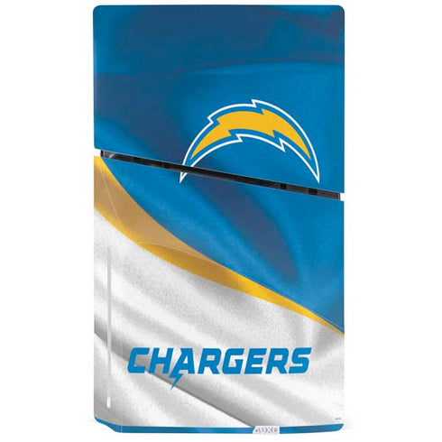 NFL Los Angeles Chargers PS5 Slim Disk Bundle Skin