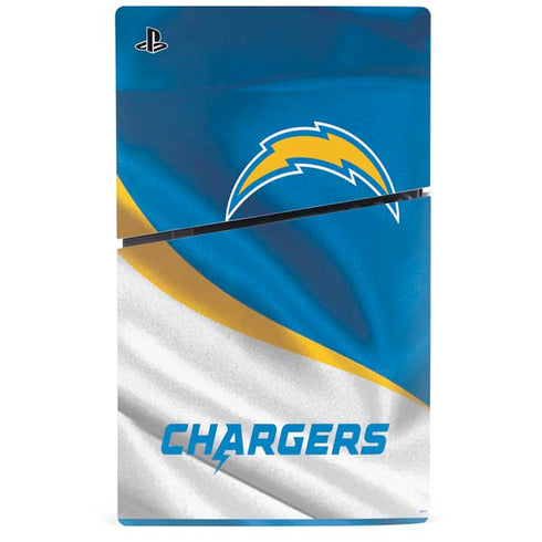 NFL Los Angeles Chargers PS5 Slim Digital Edition Bundle Skin