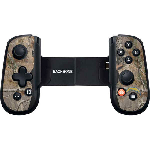 NFL Los Angeles Chargers Realtree AP Camo Backbone One for iPhone Game Controller Skin